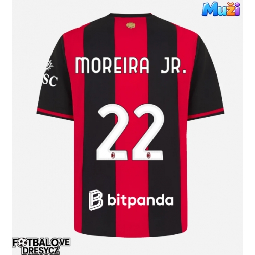 AC Milan Diego Moreira #22 Domácí Dres 2026-27 Krátký Rukáv AC Milan Diego Moreira #22 Domácí Dres 2026-27 Krátký Rukáv